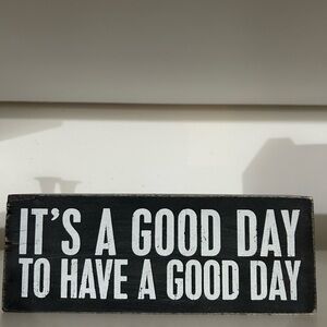 Primitives by Kathy Black and White Decorative Box